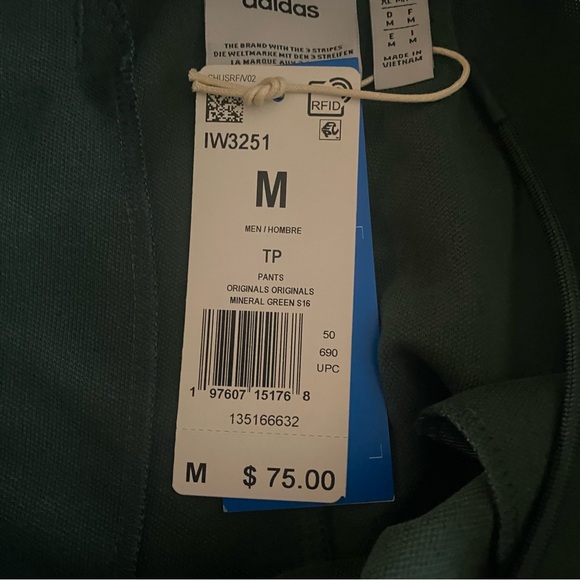 Adidas Originals Archive Track Pants Men M Trefoil Logo - Picture 7 of 16